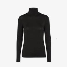 Turtleneck Joline | Basic Apparel | Zwart van WhatTheF