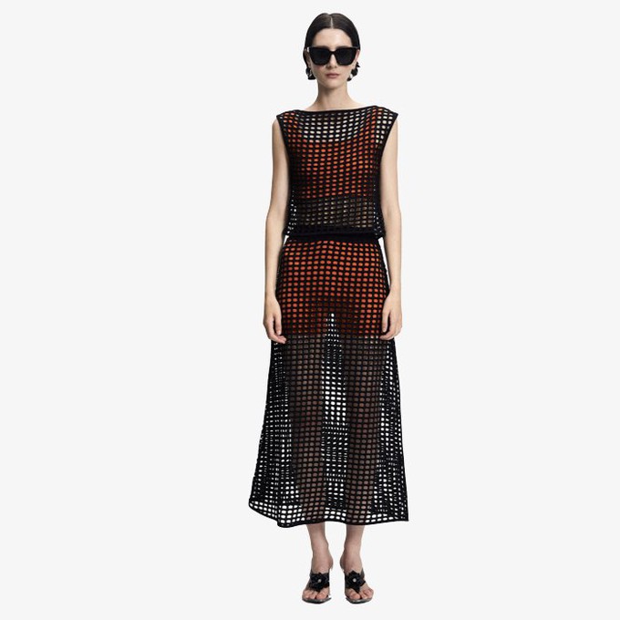 Crochet Midirok Clair | Rita Row | Zwart from WhatTheF