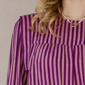 Blouse Renu | JLabel | Paars from WhatTheF