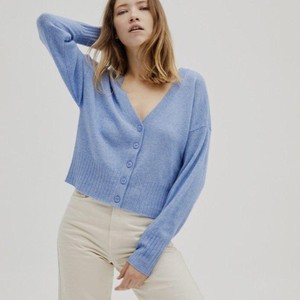 Cashmere Vest Mathilde | Absolut Cashmere | Lichtblauw from WhatTheF