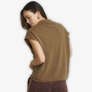 Mouwloze Sweater Teddi | Lounge Nine | Caramel from WhatTheF