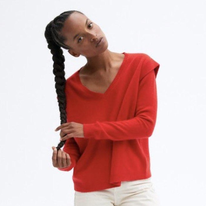 Sweater Agne | Absolut Cashmere | Rood from WhatTheF