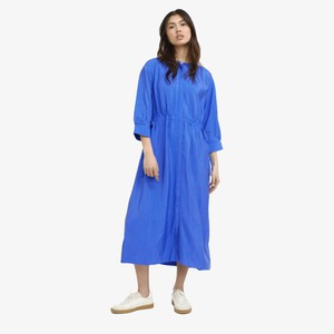 Midi Jurk Donna | Soft Rebels | Blauw from WhatTheF