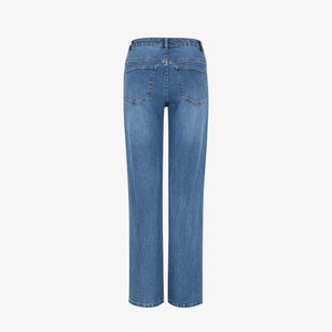 Straight Jeans Willa | Soft Rebels | Blauw from WhatTheF