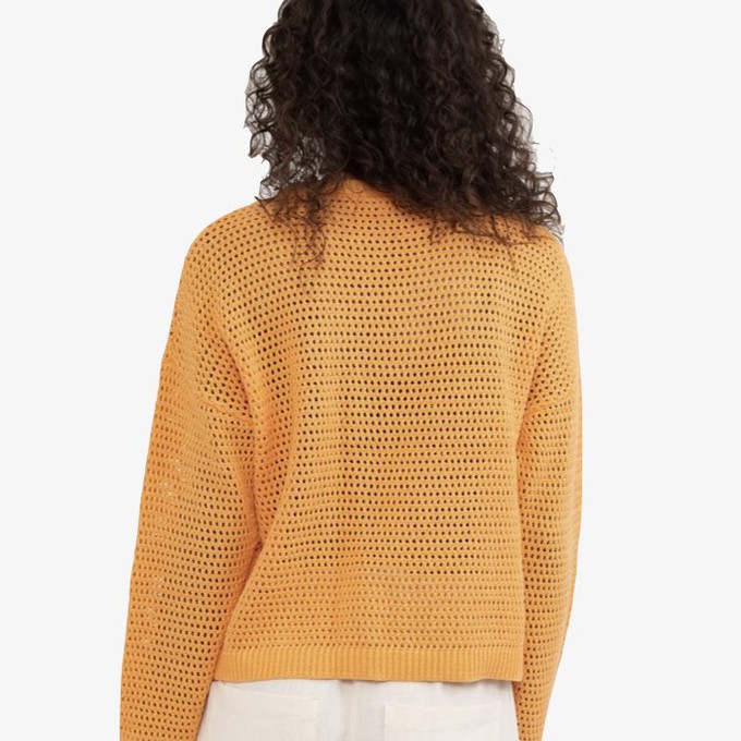 Crochet Sweater Maren | Soft Rebels | Oranje from WhatTheF