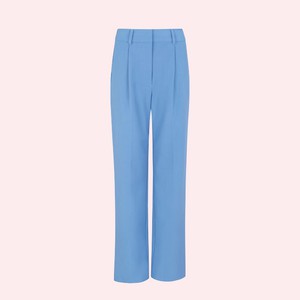 Loose Pants Vilja | Soft Rebels | Blauw from WhatTheF