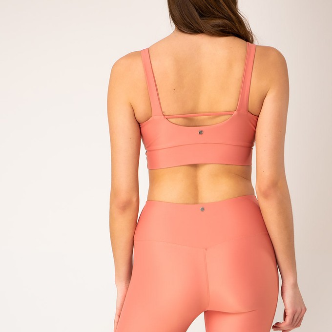 High Waist Leggings - peach from Woodlike Ocean