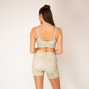 Crop Top - lotus from Woodlike Ocean