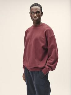 Sweatshirt Oversized aus Organic Cotton via WOTE