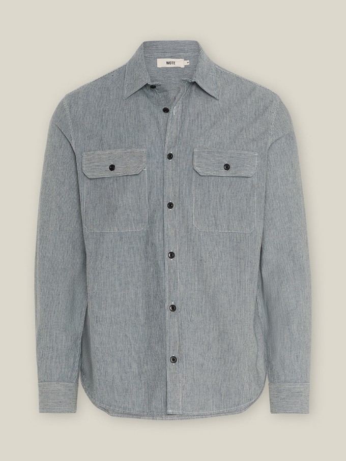 Freizeit Streifen Hemd - Flicker Shirt from WOTE