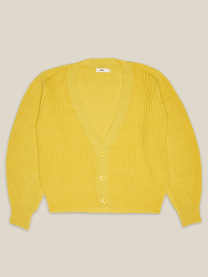 Strick Cardigan aus nachhaltiger Merino Wolle from WOTE