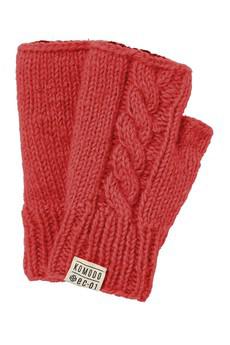 Komodo | wollen handschoenen oranje tobacco via WWen