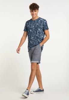 Ragwear | korte broek shorts liny blauw via WWen