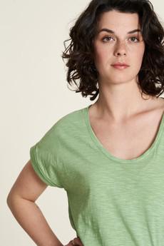 Tranquillo | t-shirt loose fit topaz green via WWen