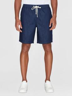 Knowledge Cotton Apparel | casual shorts denim indigo via WWen