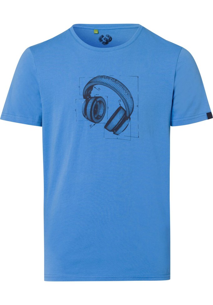 Ragwear | t-shirt pharello remake koptelefoon lichtblauw from WWen