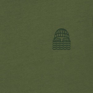 Bask in the Sun | t-shirt zeeman geborduurd groen from WWen