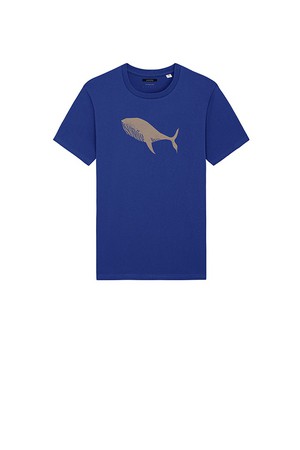Päälä | t-shirt whale walvis worker blue from WWen