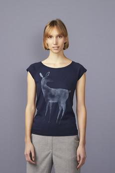 Päälä | t-shirt deer bambi navy van WWen