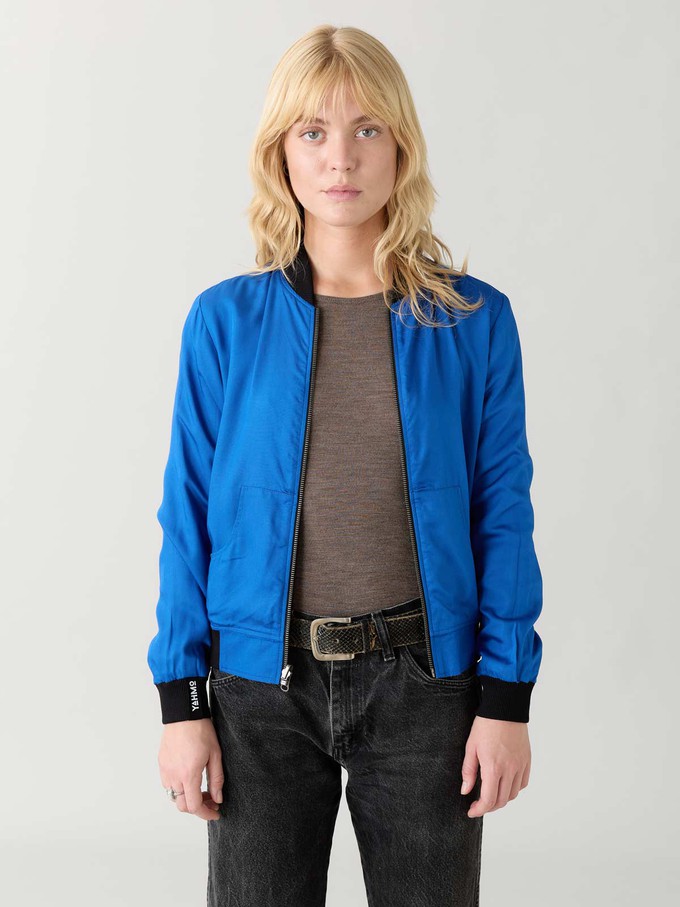 Ruth Reversible Bomber Jacket metropolis/blue from Yahmo