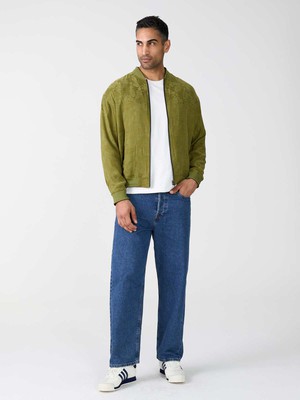 Fred Reversible Bomber Jacket moss/black from Yahmo