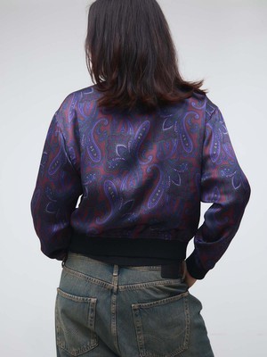 Lene Reversible Bomber Jacket orchid/black from Yahmo