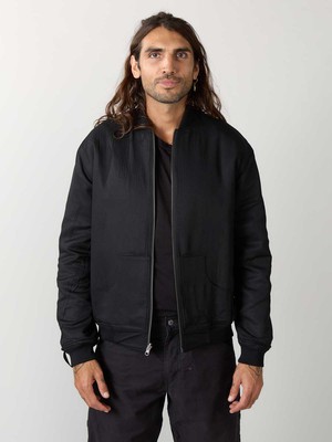 Siggi Reversible Bomber Jacket ink/black from Yahmo