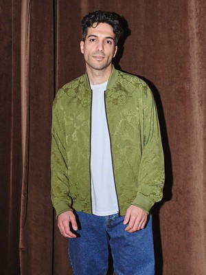 Fred Reversible Bomber Jacket moss/black from Yahmo