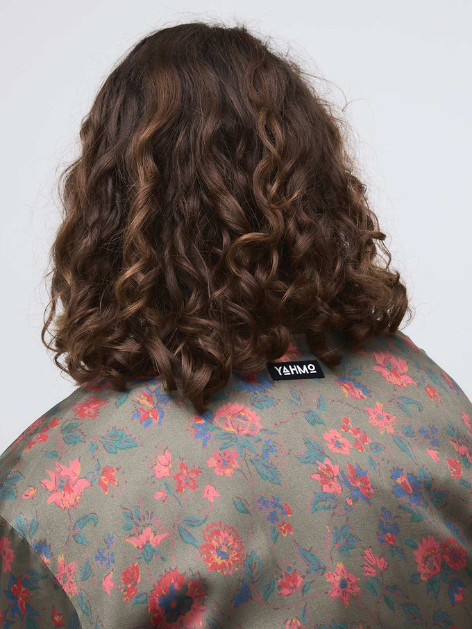 Laslo Reversible Bomber Jacket daydream/olive from Yahmo