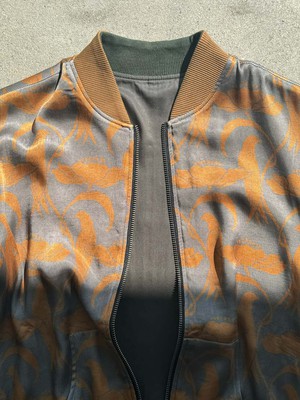 Ruth Reversible Bomber Jacket nouveau/pine from Yahmo