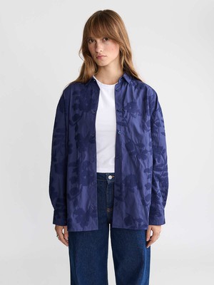 Mona Shirt Cobalt from Yahmo