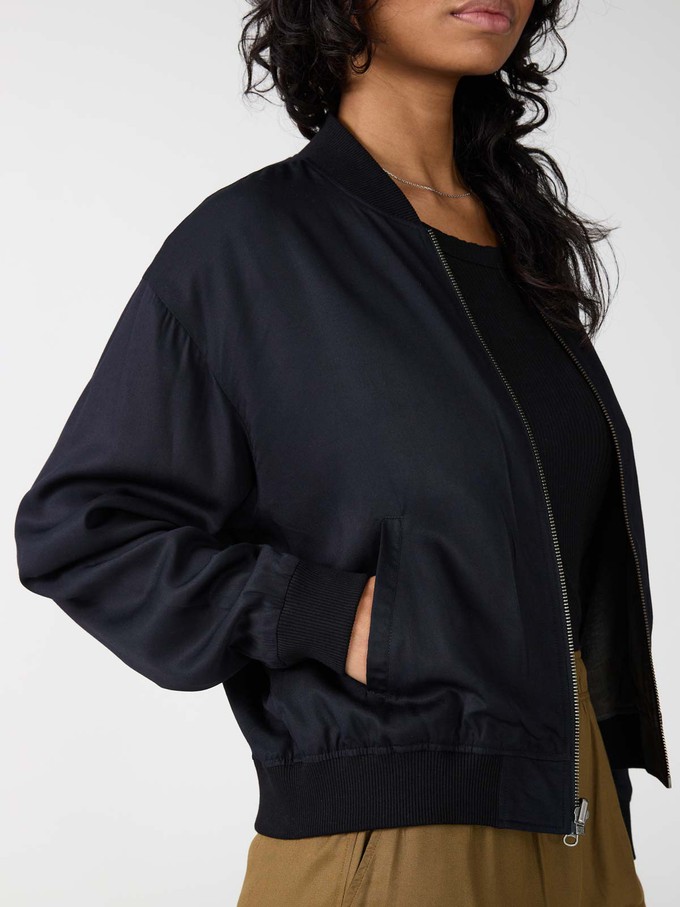 Lene Reversible Bomber Jacket onyx/black from Yahmo