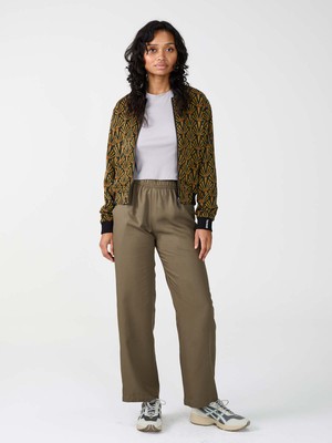 Hilde Pants olive from Yahmo