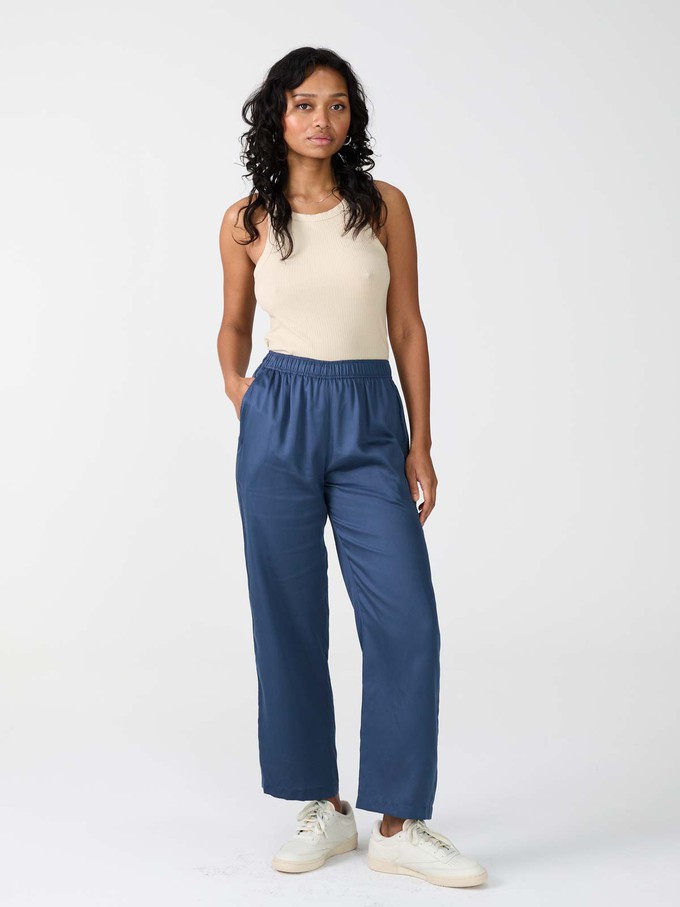 Hilde Pants blue from Yahmo