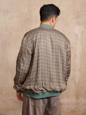 Oskar Reversible Bomber Jacket Atlas/Teal from Yahmo