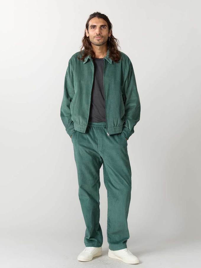 Dirk Bomber Jacket teal from Yahmo