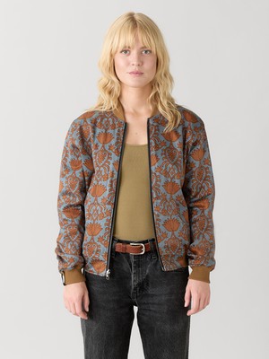 Elsa Reversible Bomber Jacket masala/caramel from Yahmo