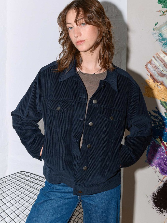 Thea Jacket navy from Yahmo