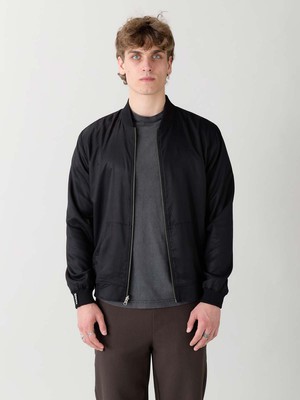 Laslo Reversible Bomber Jacket eclipse/black from Yahmo