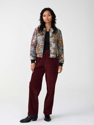 Berta Reversible Bomber Jacket bouquet/black from Yahmo