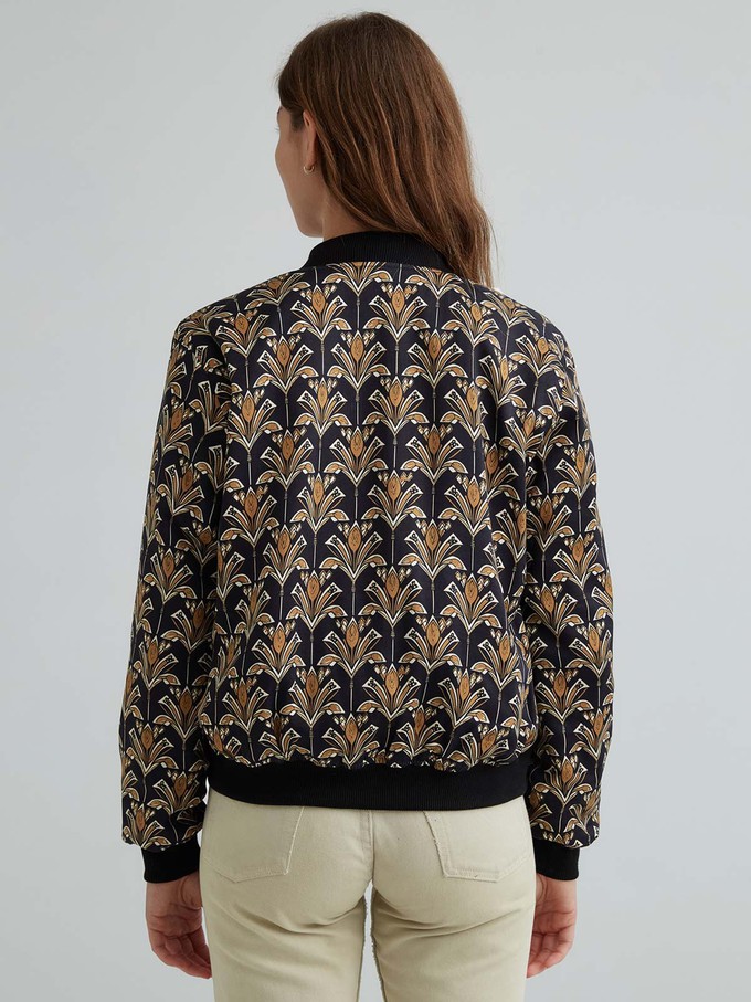 Elsa Reversible Bomber Jacket papyrus/navy from Yahmo