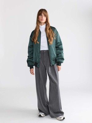 Grete Reversible Bomber Shadow/Petrol from Yahmo