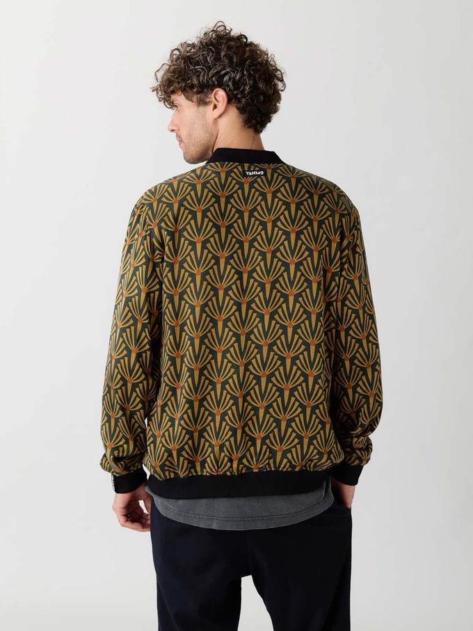 Laslo Reversible Bomber Jacket artdeco/black from Yahmo