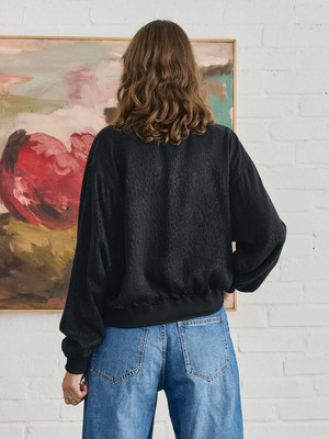 Lene Reversible Bomber Jacket Leo/Olive from Yahmo Lene Reversible Bomber Jacket Leo/Olive from Yahmo