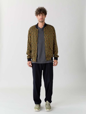 Laslo Reversible Bomber Jacket artdeco/black from Yahmo