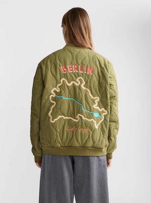 Trudi Quilted Bomber Jacket from Yahmo