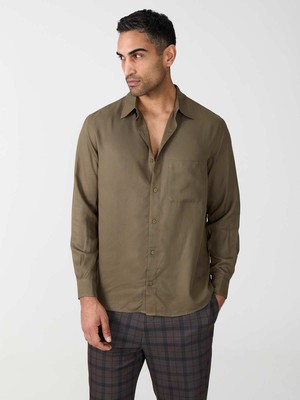 Hans Shirt olive from Yahmo
