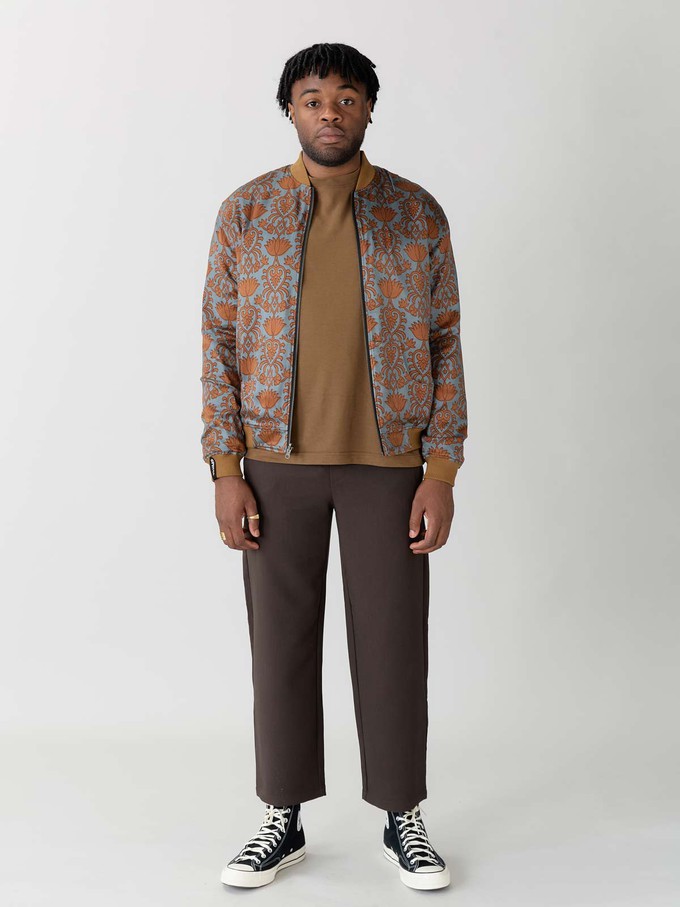 Oskar Reversible Bomber Jacket masala/caramel from Yahmo