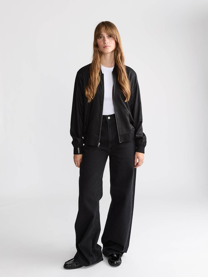 Ruth Reversible Bomber Jacket Cobra/Black from Yahmo