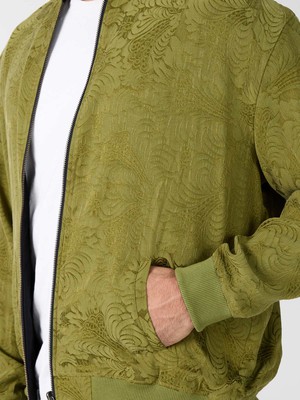Fred Reversible Bomber Jacket moss/black from Yahmo